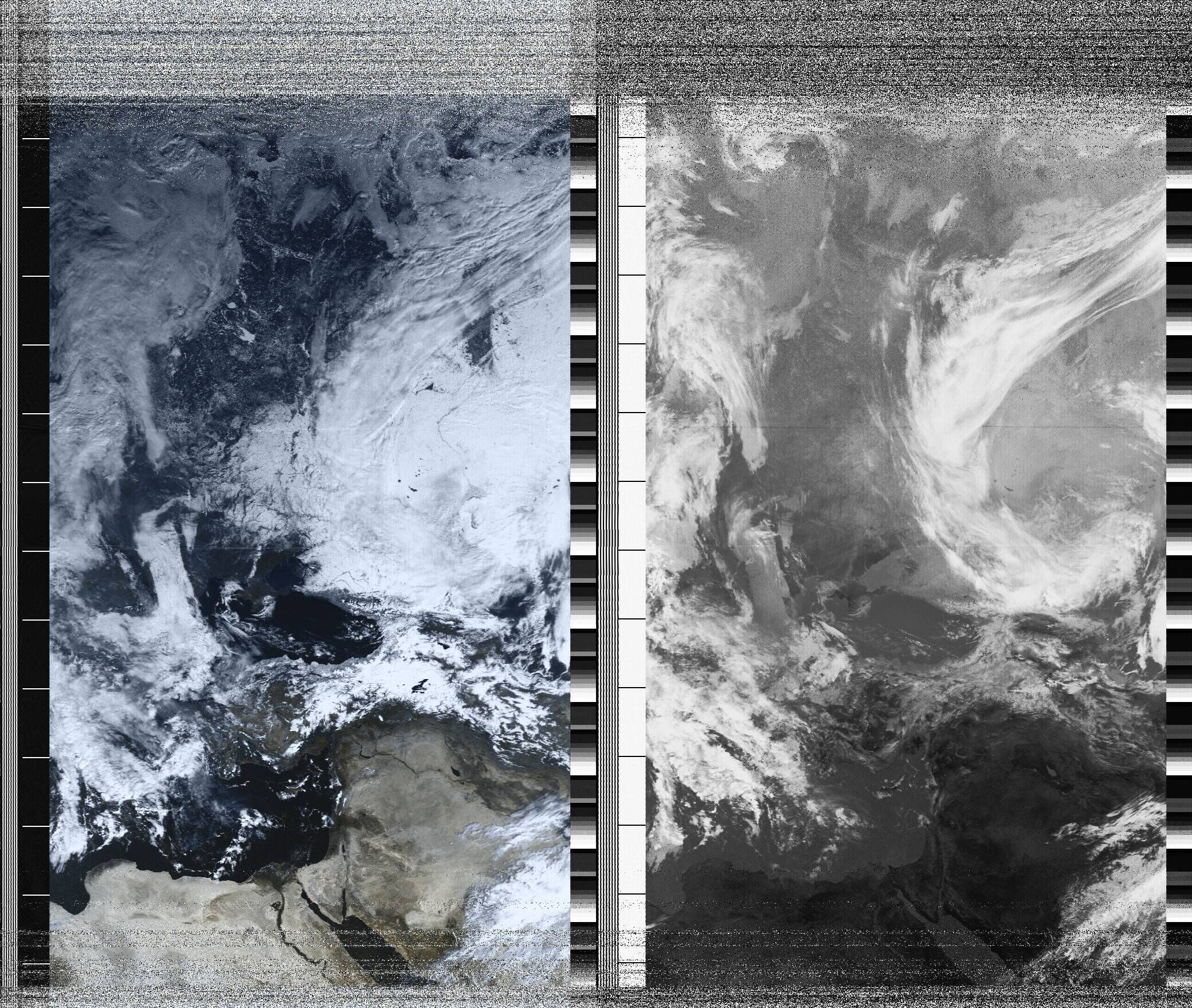 "Зображення з NOAA 18"