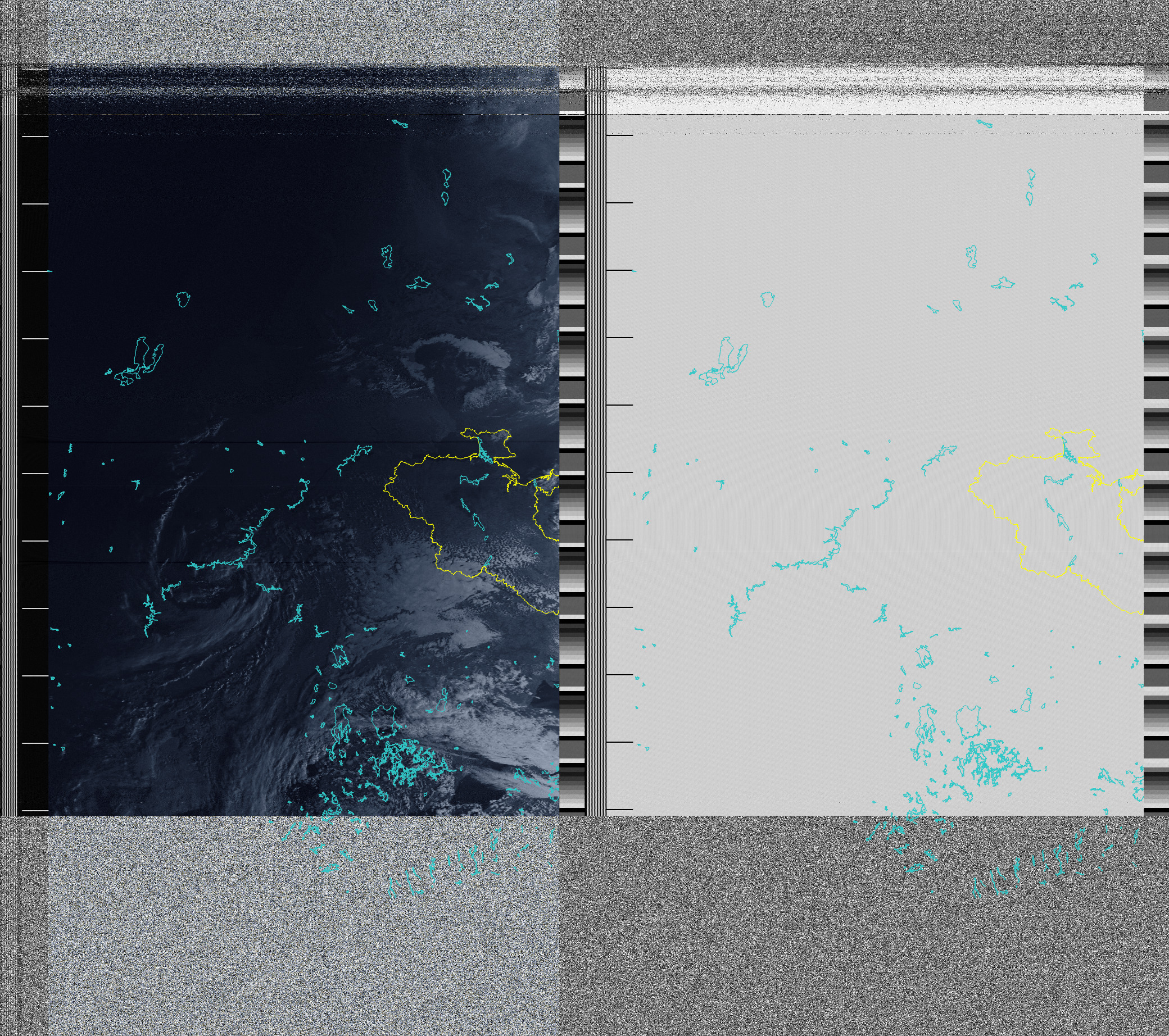 Останнє зображення з супутника NOAA 15