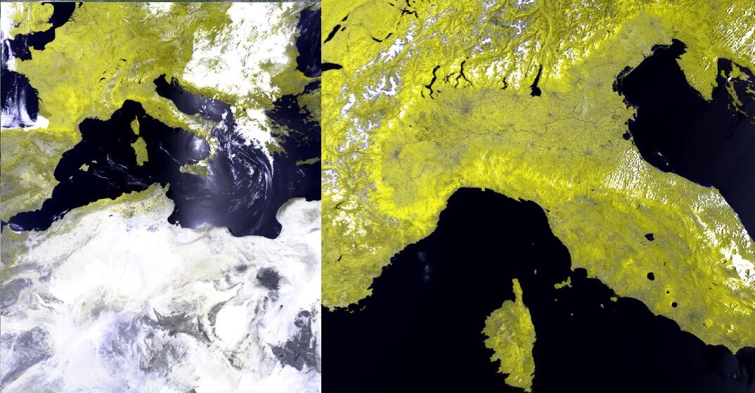 "HRPT з NOAA 18"
