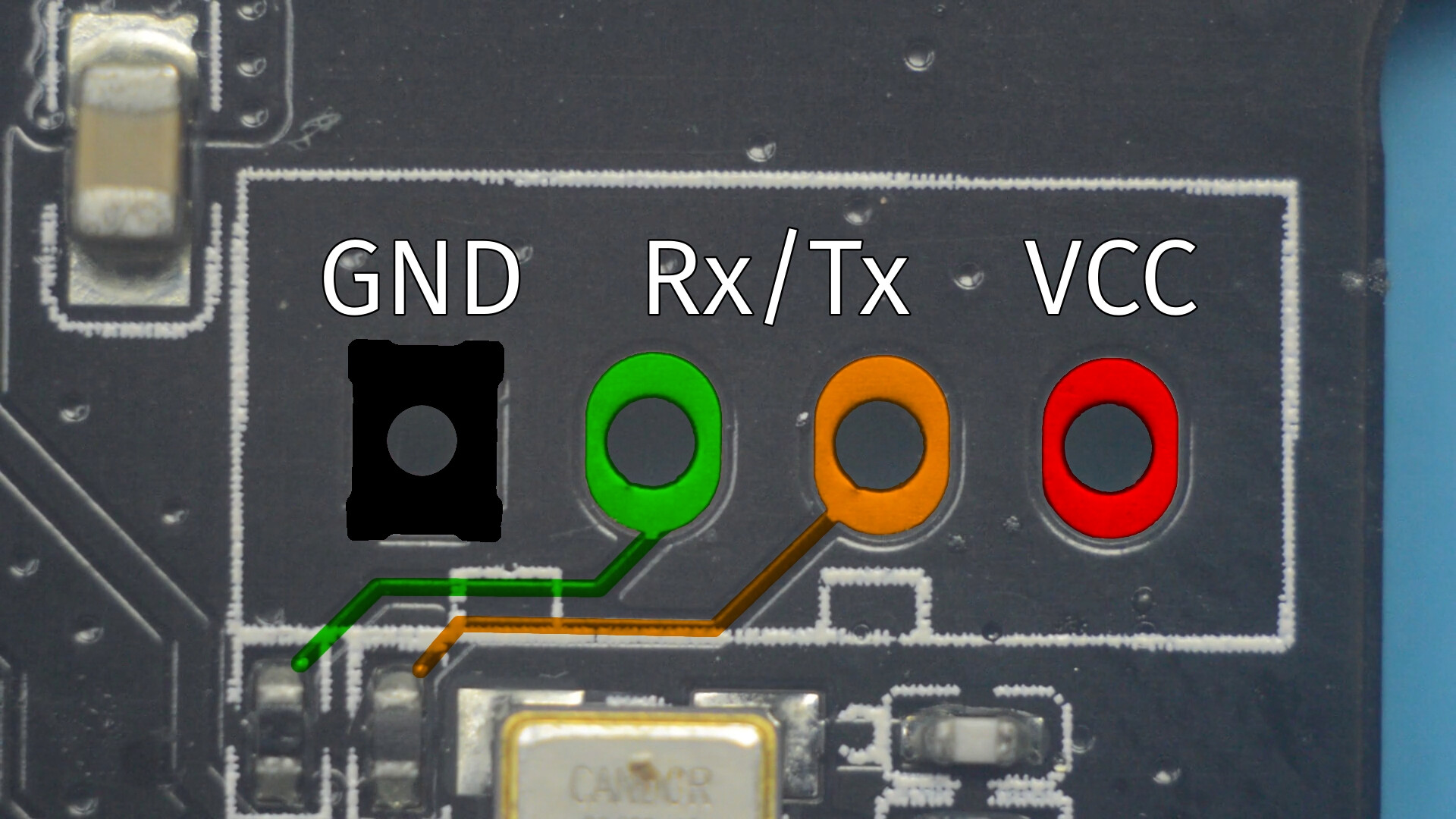 Приклад візуального розпізнавання контактів