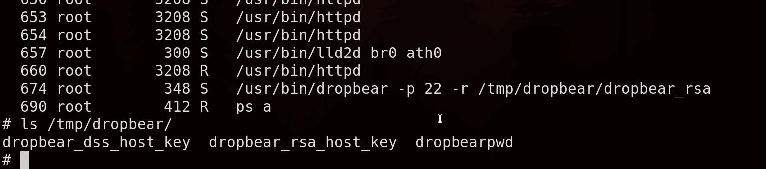 "Dropbear на роутері"